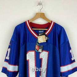 #11 Rob Garland Johnson Buffalo Bills Adidas Vintage Football Jersey XL Blue Nfl