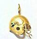 14k Yellow Gold Buffalo Bills Michael Anthony 1994 Football Helmet Charm