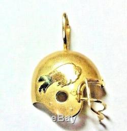 14K Yellow Gold Buffalo Bills Michael Anthony 1994 Football Helmet Charm
