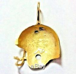 14K Yellow Gold Buffalo Bills Michael Anthony 1994 Football Helmet Charm