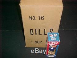 1975 Buffalo Bills Bobbin Head Case 12 Ct Mint (rare)
