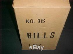 1975 Buffalo Bills Bobbin Head Case 12 Ct Mint (rare)