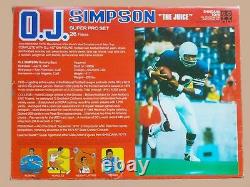 1975 OJ SIMPSON 10 shindana football figure MIB - SUPER PRO SET rare variant