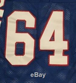 1980's Buffalo Bills NFL Football Jersey #64 Game Issued Champions XL Vintage