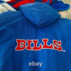 1990's Xl Buffalo Bills Starter Jacket Great Shape Blue Red Rare