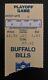 1992-93 Buffalo Bills Vs. Houston Oilers Greatest Comeback Playoff Ticket Stub