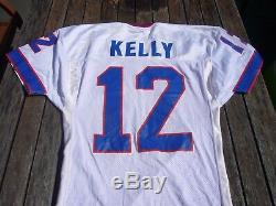 1994 Jim Kelly Buffalo Bills Pro Cut Game Issued Football Jersey sz. 44 vtg