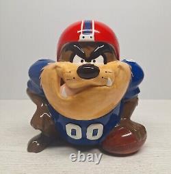 1994 Looney Tunes x NFL Buffalo Bills TAZ Tasmanian Devil Cookie Jar Vintage VTG