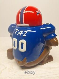 1994 Looney Tunes x NFL Buffalo Bills TAZ Tasmanian Devil Cookie Jar Vintage VTG
