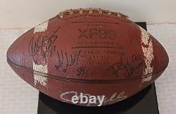 1995 BUFFALO BILLS Team Signed Autographed Vintage Voit Football Kelly Thurman