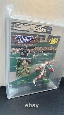 1999 SLU Starting Lineup Doug Fluttie NFL Buffalo Bills AFA80+ Graded