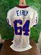 2001 Buffalo Bills #64 Michael Early Game Jersey Reebok White Size 50