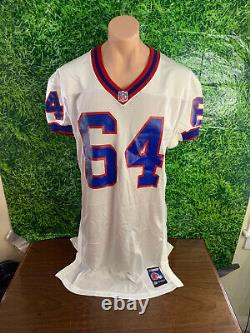 2001 Buffalo Bills #64 Michael Early Game Jersey Reebok White Size 50