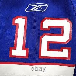 2001 Reebok NFL Pro Model Authentic Jersey Buffalo Bills Jim Kelly 52 Helmet Tag