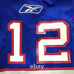 2001 Reebok NFL Pro Model Authentic Jersey Buffalo Bills Jim Kelly 52 Helmet Tag