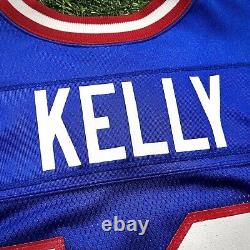 2001 Reebok NFL Pro Model Authentic Jersey Buffalo Bills Jim Kelly 52 Helmet Tag