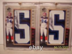 2007 Aaron Schobel By The Letter Full Team And Last Name Buffalo Bills 12 Cards