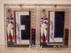 2007 Aaron Schobel By The Letter Full Team And Last Name Buffalo Bills 12 Cards