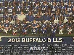 2012 Buffalo Bills Football NFL 8x10 Signed By 5 Players Team Photo