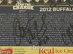 2012 Buffalo Bills Football NFL 8x10 Signed By 5 Players Team Photo