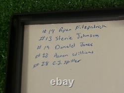 2012 Buffalo Bills Football NFL 8x10 Signed By 5 Players Team Photo