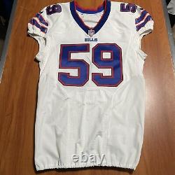 2016 Team Issued Nike Authentic Reggie Ragland Buffalo Bills NFL Jersey White 44