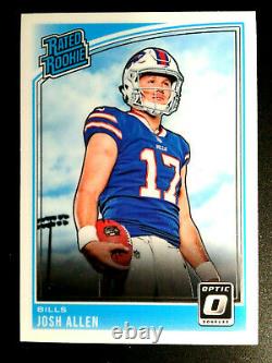 2018 Josh Allen Rated Rookie Optic Donruss RC #154 Card Flawless