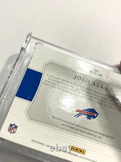 2018 National Treasures JOSH ALLEN #99/99 Colossal Rookie Jersey Patch Auto! HOT