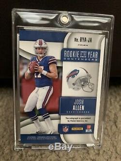 2018 Optic Contenders Josh Allen Autograph Rookie Card Rookie of the Year (Auto)