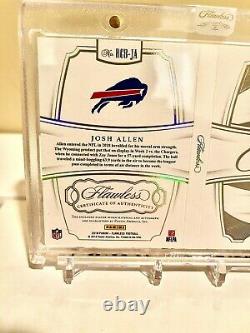 2018 Panini Flawless Josh Allen RPA booklet #4/10 Bills Patch RC Sealed