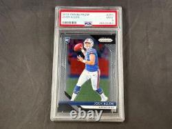 2018 Panini Prizm Football Josh Allen #205 Rookie Card Buffalo Bills Psa 9 Mint