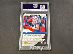 2018 Panini Prizm Football Josh Allen #205 Rookie Card Buffalo Bills Psa 9 Mint