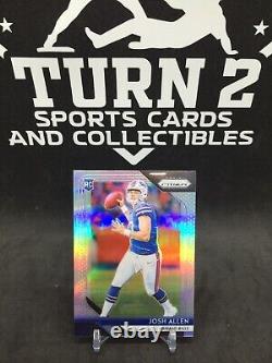 2018 Panini Prizm Football Josh Allen RC Silver Prizm No. 205 Buffalo Bills