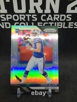 2018 Panini Prizm Football Josh Allen RC Silver Prizm No. 205 Buffalo Bills