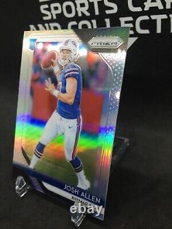 2018 Panini Prizm Football Josh Allen RC Silver Prizm No. 205 Buffalo Bills