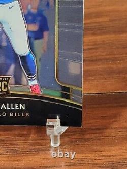 2018 Panini Select Josh Allen Rookie Concourse Base Card #24 Buffalo Bills MVP