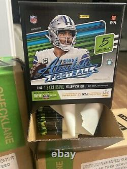 2020 ABSOLUTE NFL Gravity Feed Box -48 Packs FACTORY SEALED