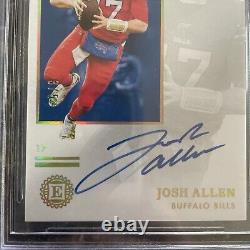 2020 Panini Encased #4 Josh Allen Buffalo Bills Auto 3/5 BGS 9.5