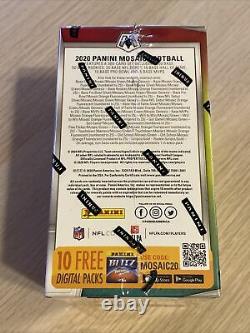 2020 Panini Mosaic Football SEALED Blaster Box 32-Card Box IN HAND READY TO SHIP