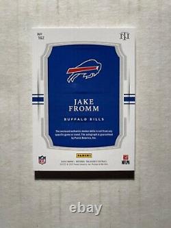 2020 Panini National Treasures Jake Fromm RPA RC Rookie Patch Auto Autograph 2/5
