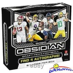 2020 Panini Obsidian Draft Picks NFL 12 Box Factory Sealed HOBBY Case-48+ AUTOS