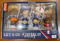 2021 Buffalo Bills Fisher Price Little People Series 1 1st Edition Josh Allen