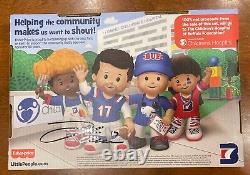 2021 Buffalo Bills Fisher Price Little People Series 1 1st Edition Josh Allen