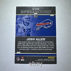 2022 Donruss Elite Josh Allen Spellbound Set Red /99 Buffalo Bills A L L E N