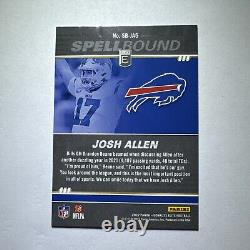 2022 Donruss Elite Josh Allen Spellbound Set Red /99 Buffalo Bills A L L E N