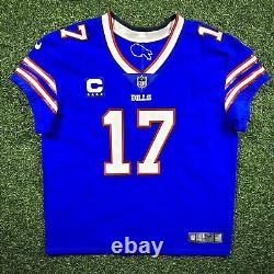 2022 Nike NFL Vapor Elite Authentic Jersey Buffalo Bills Josh Allen 52 Captain