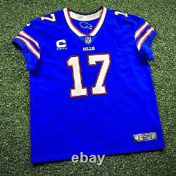 2022 Nike NFL Vapor Elite Authentic Jersey Buffalo Bills Josh Allen 52 Captain