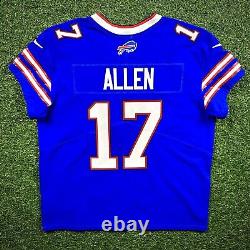 2022 Nike NFL Vapor Elite Authentic Jersey Buffalo Bills Josh Allen 52 Captain