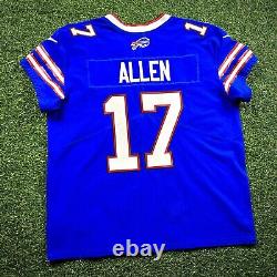 2022 Nike NFL Vapor Elite Authentic Jersey Buffalo Bills Josh Allen 52 Captain