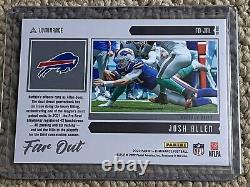 2022 Panini Luminance Far Out #FO-JAL Josh Allen Buffalo Bills